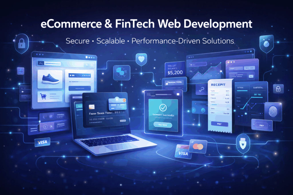 eCommerce and FinTech: How Modern Web Development Powers the Digital Economy