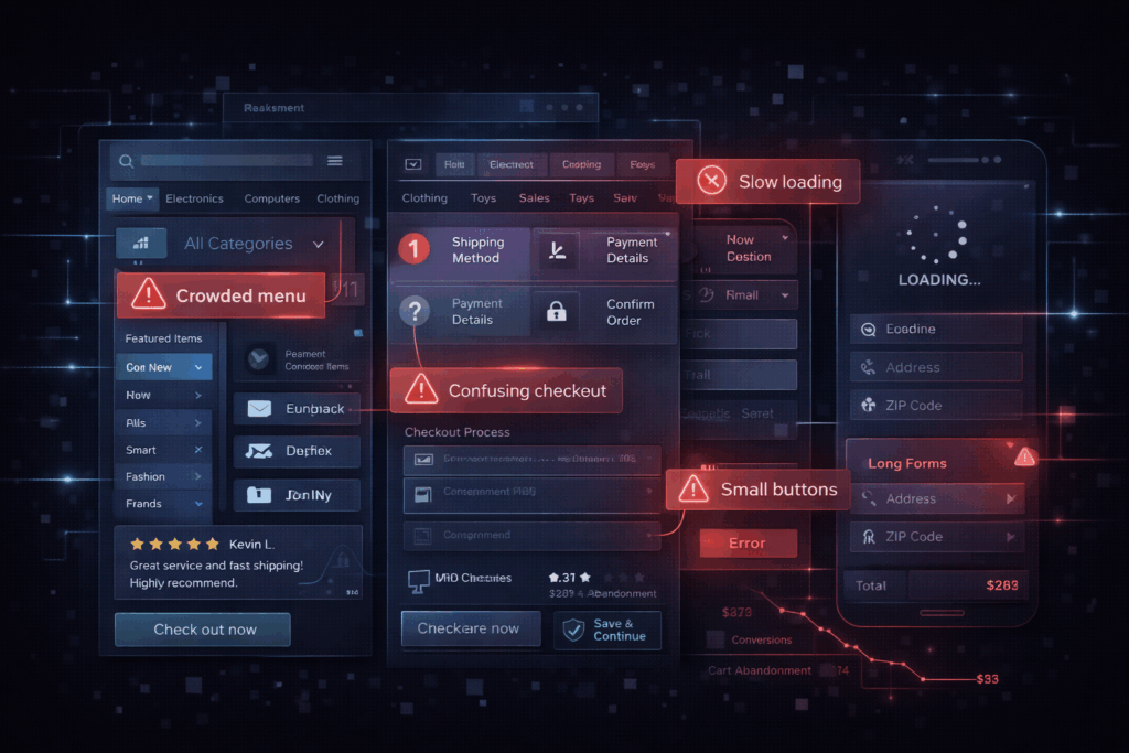 7 UX Mistakes That Are Killing eCommerce Sales in 2026